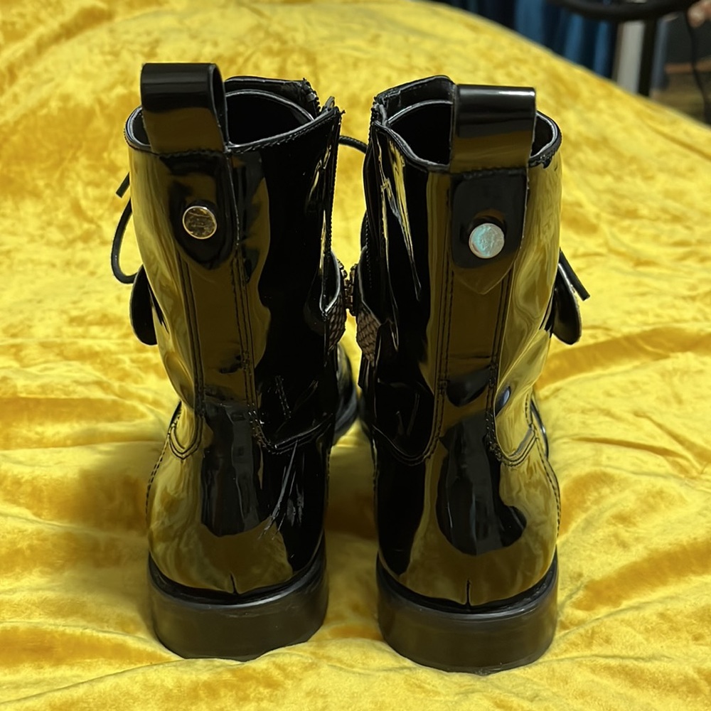 Betsy Johnson Rhinestone Boots - Picture 5 of 7